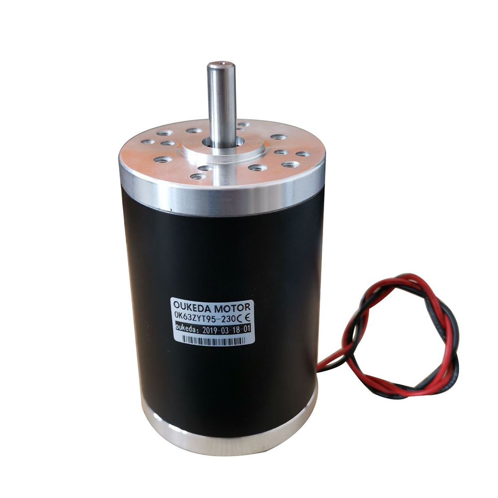 Oukeda Permanent-magnet Brushed DC motor 0.2Nm 12V/24V 10,000 RPM